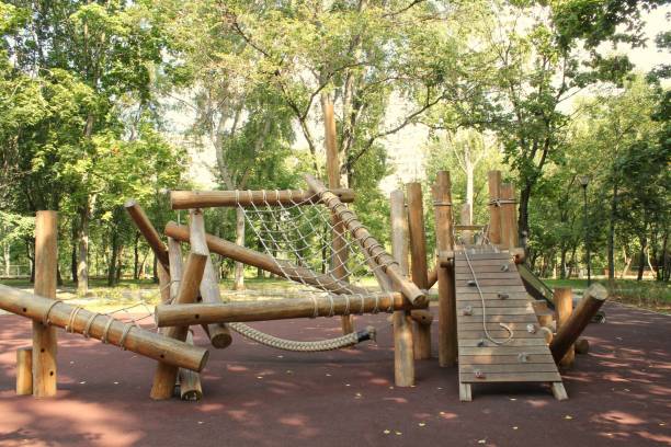Natural kids adventure playground